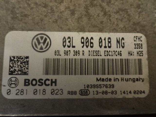 фото №5, Ecu vw caddy 2.0tdi 03l906018ng 0281018023 додам