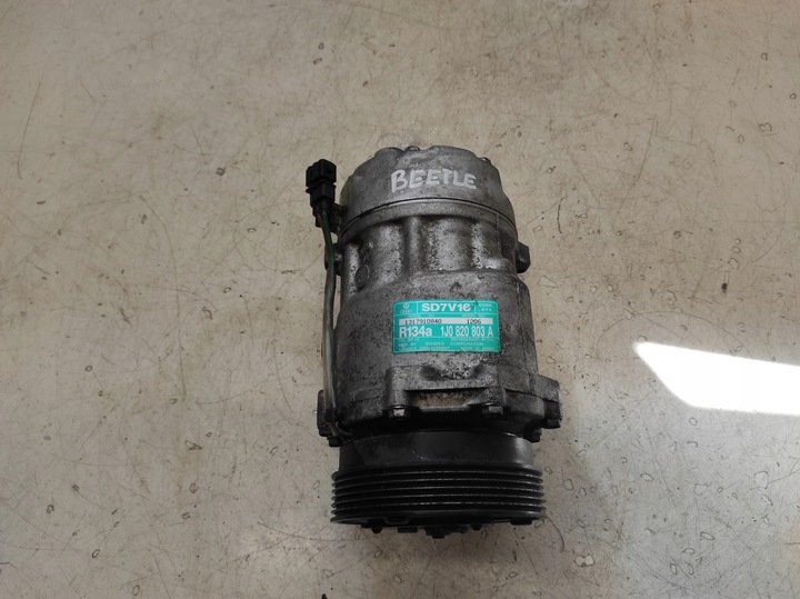 фото №5, Vw new beetle 97- 2.0 компресор кондиціонера 1j0820803a