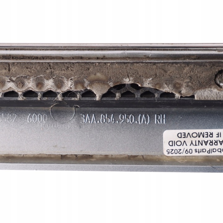 фото №11, Volkswagen passat b7 молдинг дверь задняя правая серебряный reflex a7w 3aa854950a