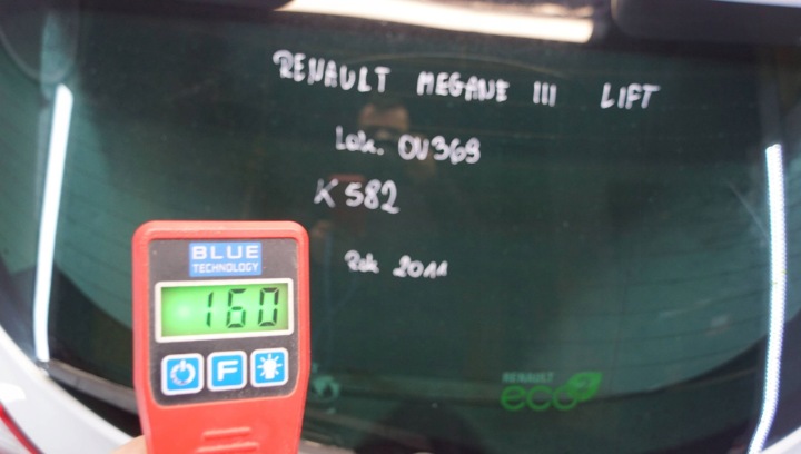 фото №15, Renault megane iii рестайлинг gt line hb 5d крышка задняя багажника ov369 k582