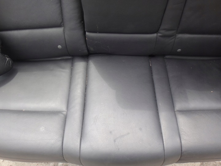 фото №13, Комплект сидений сиденья диван зад чёрная кожа подогрев bmw x5 e70 европа