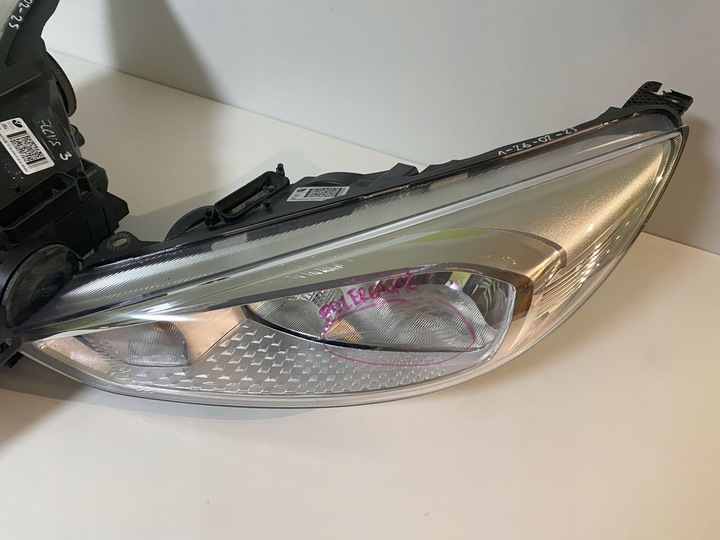 фото №10, Ford focus mk3 рестайлинг fl лампы передние левая + правая серебристый евро lhd пара