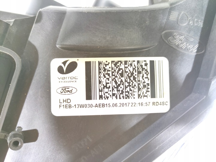 фото №10, Ford focus mk3 рестайлінг лампа ліва звичайна f1eb-13w030aeb handan04