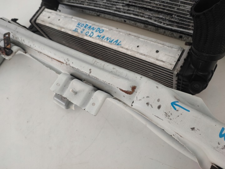 фото №6, Pas переднє підсилювач радіатор вентилятор ssangyong korando iii 3 2.0d