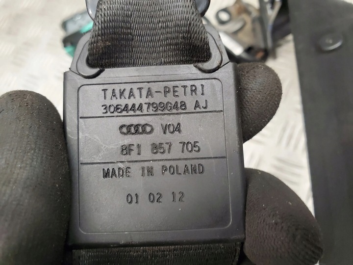 фото №6, Audi s5 8f1857705 перед сторона левая ремни безопасности