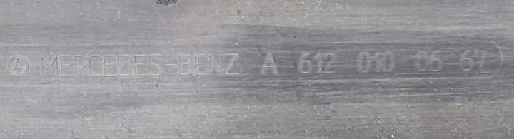 фото №11, Mercedes w203 clk w209 w210 кришка захист na двигун 270 cdi om612