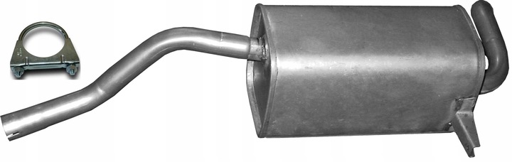 фото №1, Renault modus 1.2 1.4 1.6 2004-0/00 глушитель конечный