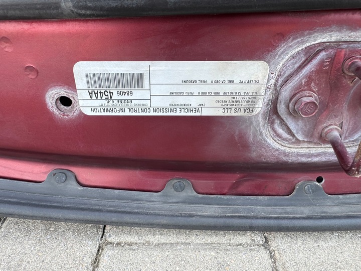 фото №6, Dodge charger srt widebody капот крышка двигателя 2015+