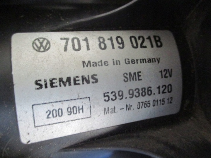 фото №5, Vw transporter t4 воздуходувка воздуховод 701819021b резистор