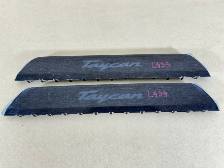 фото №1, Планка порогова porsche taycan 9j поріг накладка оригінальний номер - нове