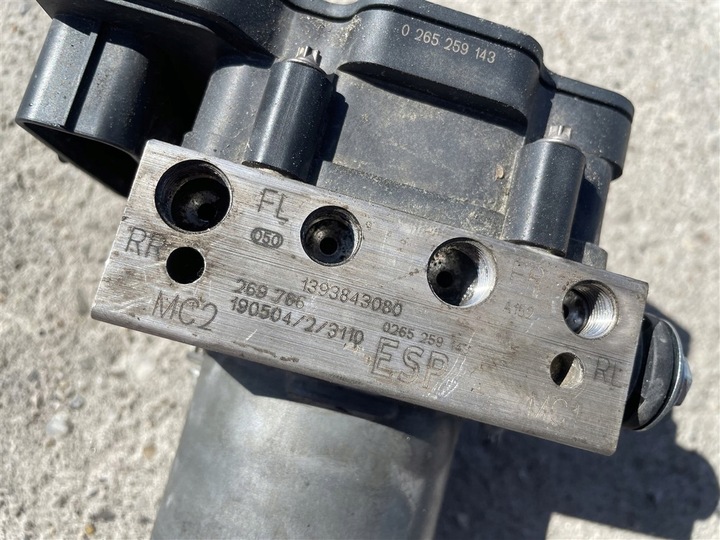 фото №7, Насос блок управления abs esp 1393843080 0265259143 fiat ducato iii 3 рестайлинг 14-22r