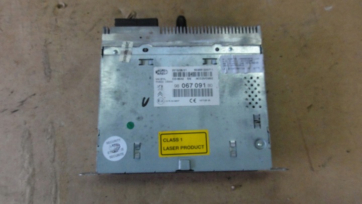 фото №1, Citroen ds5 13r радио cd навигация 9806709180