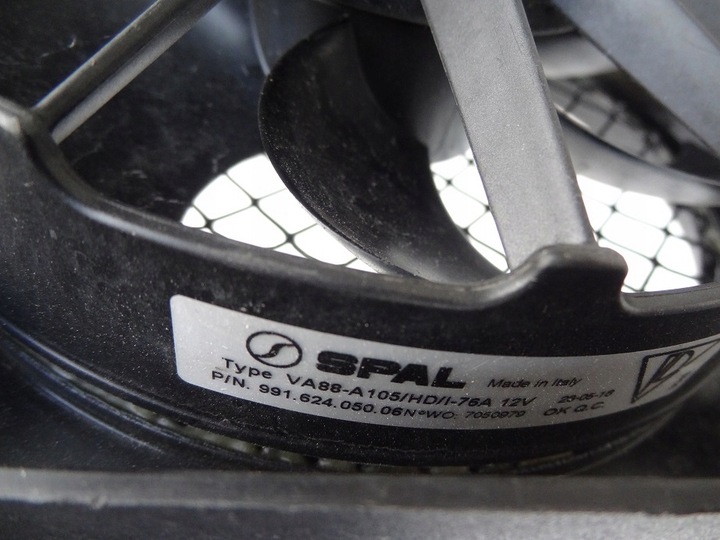 фото №10, Захист вентилятори двигуна 991504583xx 99162405006 porsche 911 991