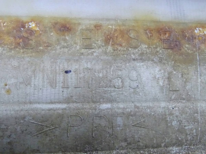 фото №6, Mitsubishi pajero iii рестайлинг 03-06 градус планка накладка порога левая 3d