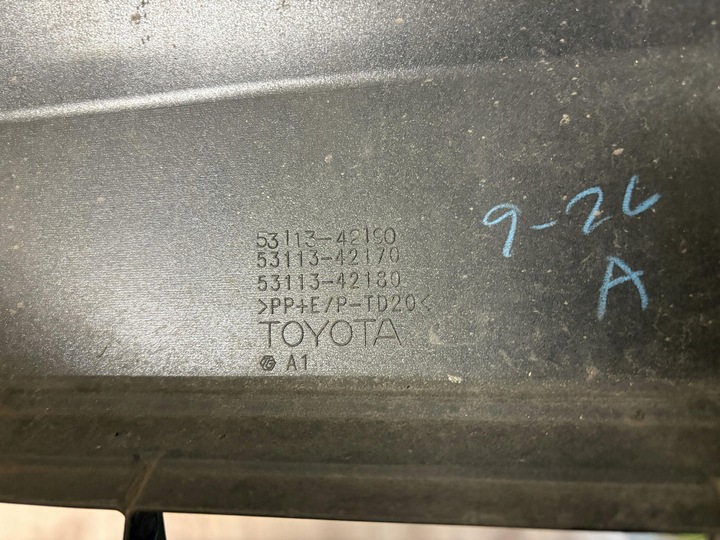 фото №13, Toyota rav4 v 18- спойлер накладка решётка бампера перед 53113-42160