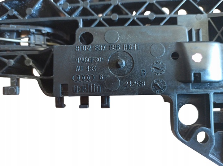 фото №6, Audi q5 8r ручка наружная дверь правые перед 8t0837886 w цвет ly9b //