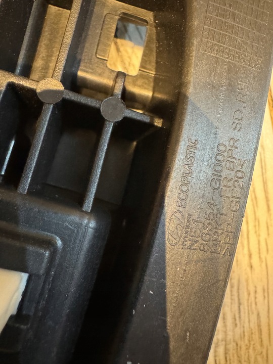 фото №9, Hyundai ioniq 5 салазки крепление do бампера перед комплект p/l сторона новое