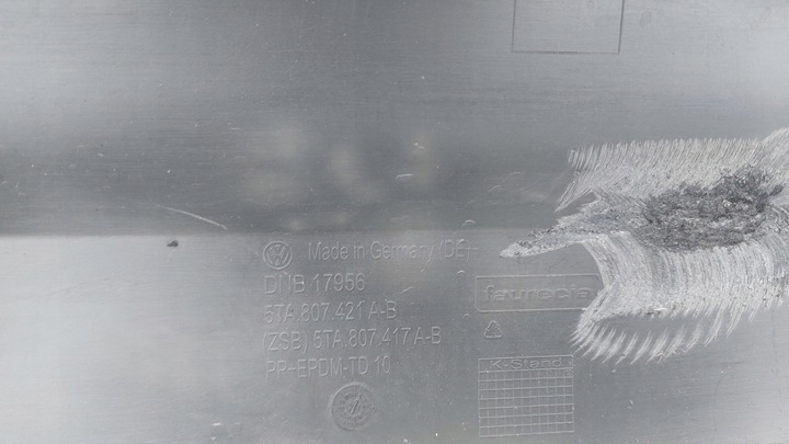 фото №13, Бампер зад задній vw touran ii 5ta eu