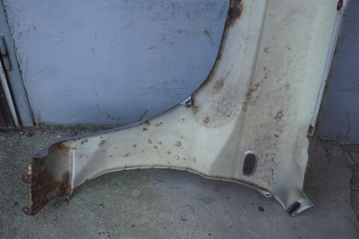 фото №16, Mitsubishi pajero pinin крило праве перед передній 98-05r