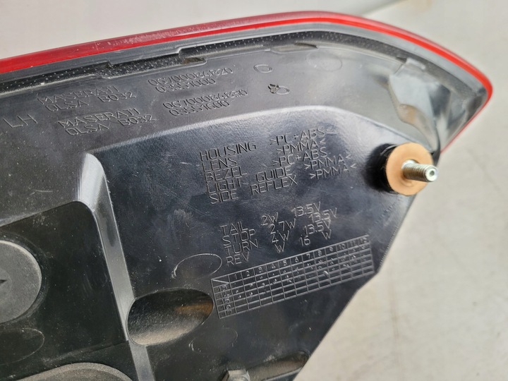 фото №6, Maserati ghibli iii m157 лампа ліва зад задня 06700084820, 06700084830