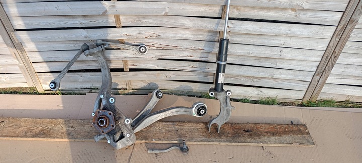 фото №3, Поворотна опора ступиця важіль передня ліва амортизатор audi a6 c8 4k0 18-23rok