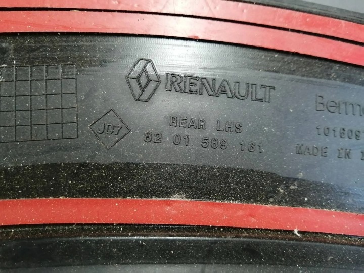 фото №6, Cc молдинг крыльев левое зад renault kadjar 8201589161