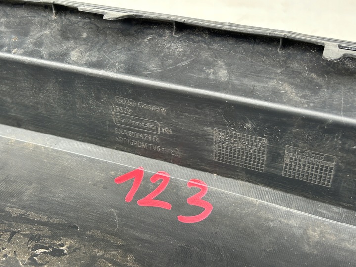 фото №9, Audi a1 8x спойлер бампера зад 8xa807421d