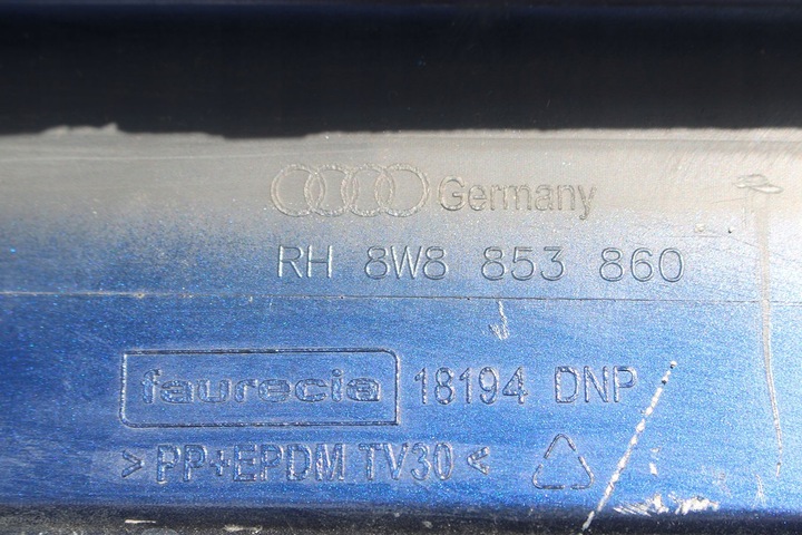 фото №9, Audi a5 sportback планка пороговая 8w8853859 8w8853860 8w8 853 859 8w f5 наружный