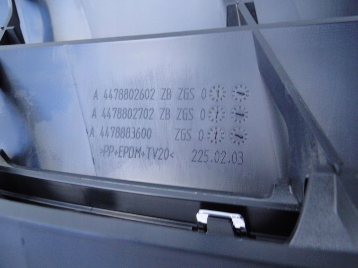 фото №9, Mercedes vito 447 w447 рестайлинг решётка радиатора решётка бампера