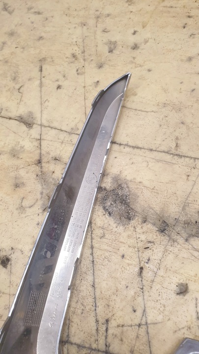 фото №7, Bmw g11 g12 планка хром бампера левая 8079585