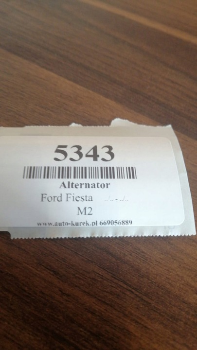 фото №6, Ford fiesta генератор 1,25e a002t82091