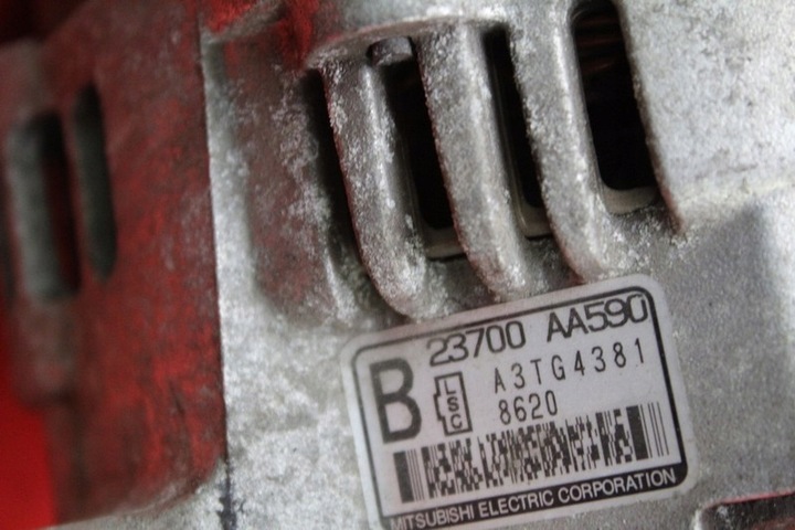 фото №5, Генератор 23700-aa590 subaru legacy 4 iv 2.0 d 150 km 03-09