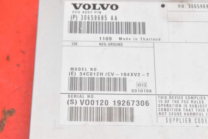 фото №7, Підсилювач радіо 30659685 volvo v60 1 i 10-13