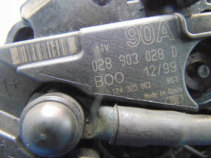 фото №6, Audi a3 8l 1.8 генератор 028903028d