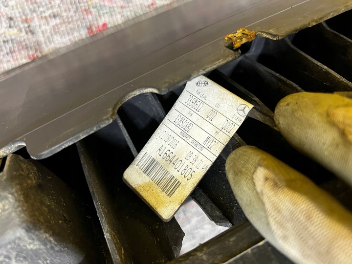 фото №13, Защита планка порога пороговая порог правый правая led mercedes gl x166