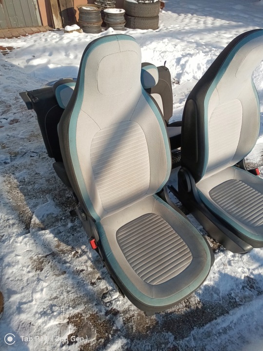 фото №11, Комплект сидений renault twingo iii eu