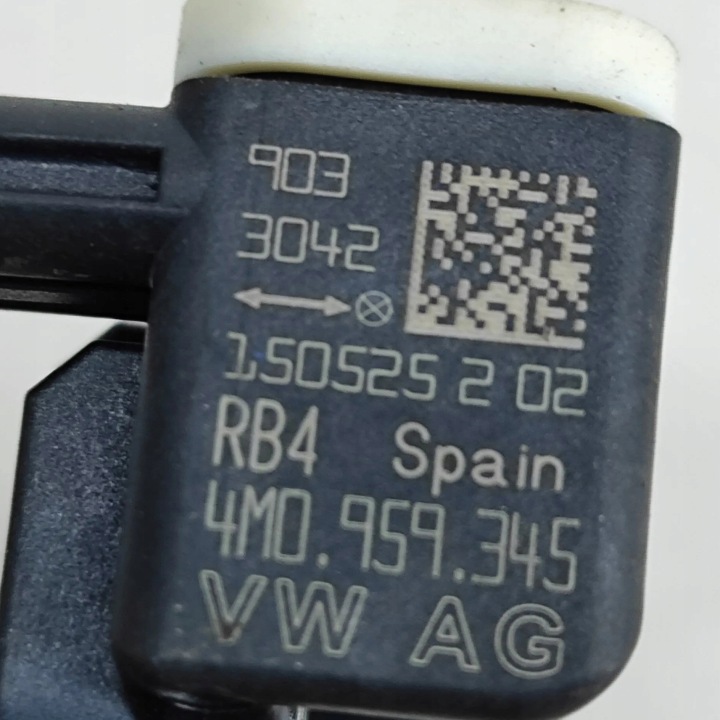 фото №6, Заднє ліве датчик удару audi q7 4m 4m0959345 25840222 3.0l 200kw