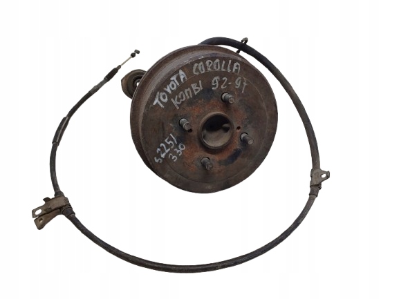 фото №1, Toyota corolla e10 універсал 92- поворотна опора барабан гальмівний
