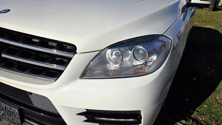 фото №7, Mercedes w166 ml amg 250 350 перед комплектный лак 650 капот бампер