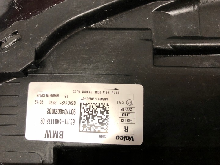 фото №15, Bmw x1 f48 рестайлінг lci лампа права ліва комплект повний led 19 -