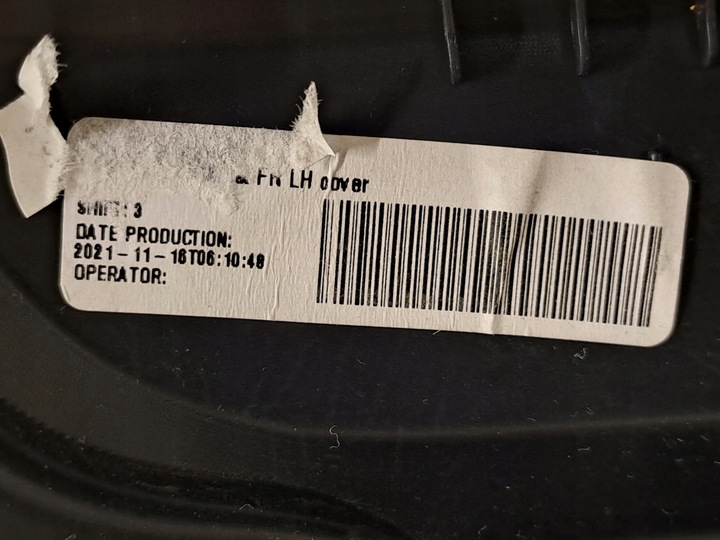 фото №11, Боковина обивка дверь правых передних dacia logan iii 3 sandero 21r