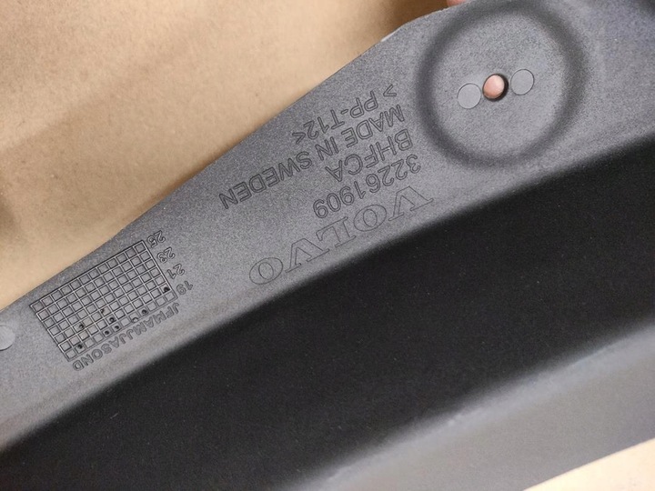 фото №3, Volvo xc60 ii планка крыльев брызговик правая зад