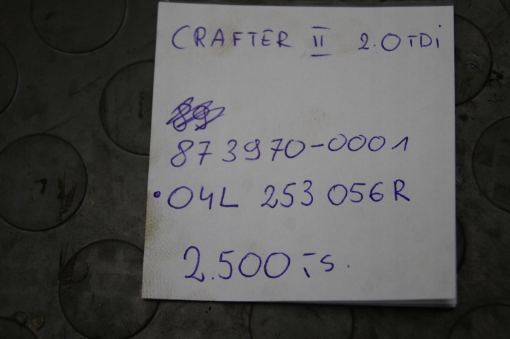 фото №10, Турбонагнітач 2.0 tdi crafter ii