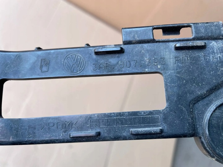 фото №6, Vw passat b7 ковзун бампера лівий зад 3af807393