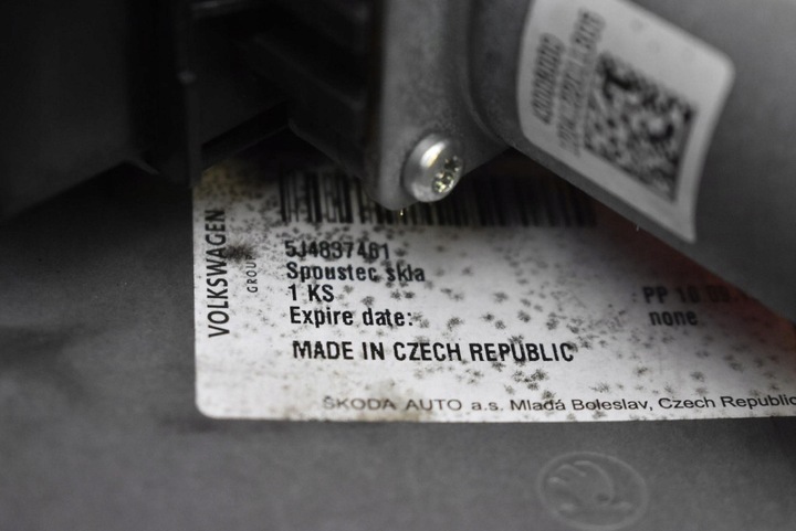 фото №10, Підйомник вікна лівий перед eu 5j4837461 skoda fabia ii універсал рестайлінг 10-14