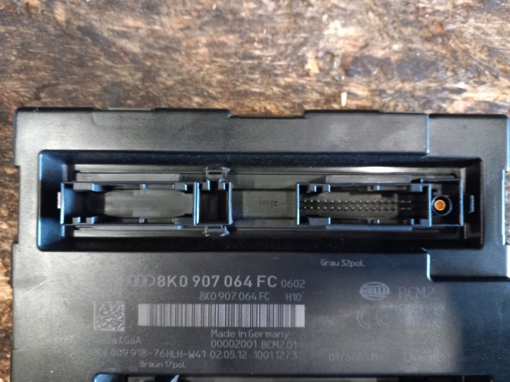 фото №7, Audi a4 b8 рестайлінг модуль блок керування комфорту 8k0907064fc