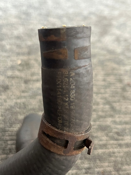 фото №8, Mercedes c класс w204 250 2.2cdi насос помпа воды шланг шланг оригинал eur