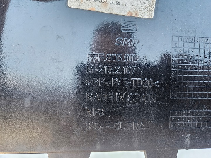 фото №8, Seat formentor cupra спойлер перед 5ff805902a