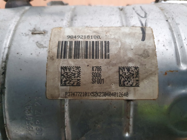 фото №13, Фильтр dpf катализатор citroen c3 iii aircross 1.5 bluehdi 9849218180 k786