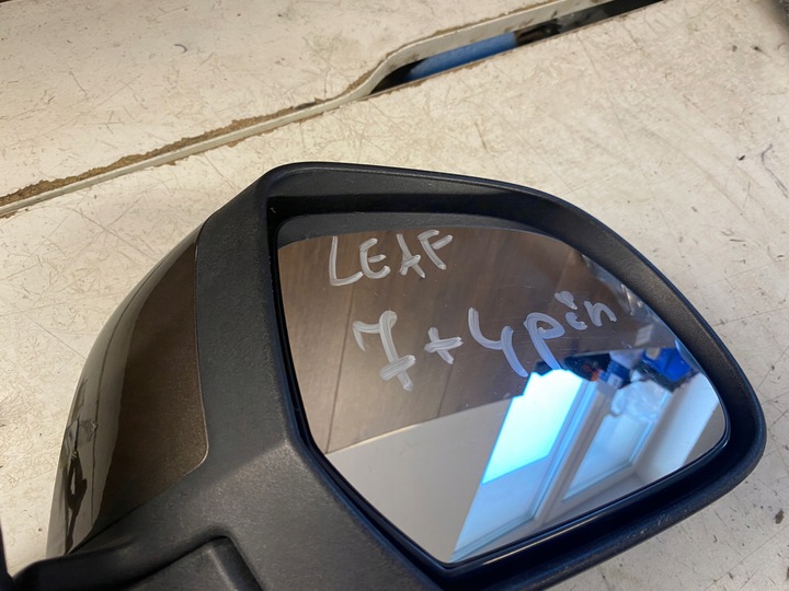 фото №8, Nissan leaf дзеркало праві 7+4 pin eu